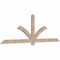 Ekena Millwork Redmond Smooth Timber Gable Bracket, Douglas Fir, 84"W x 28"H x 1 1/2"D x 3 1/2"F, 8/12 Pitch GBW084X28X0204RED00SDF - alternate 3